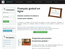 Tablet Screenshot of i-francais.com